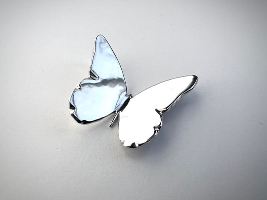 Cornflower Blue Butterfly Pendant